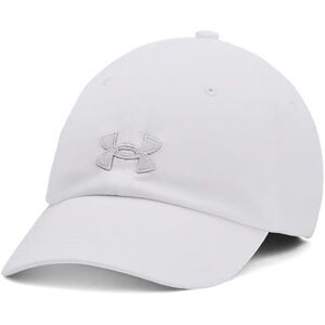 Unisex White Embroidered 100% Polyester Adjustable Size Classic Baseball Cap